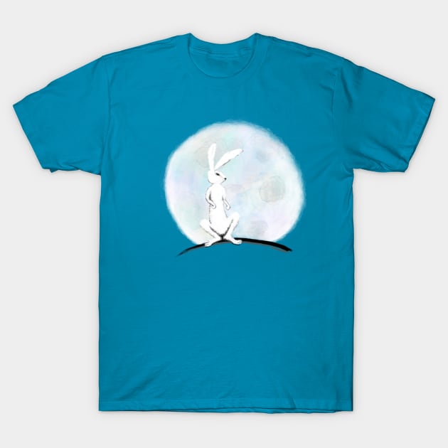 Harvest rabbit T-Shirt by mybadtvhabit